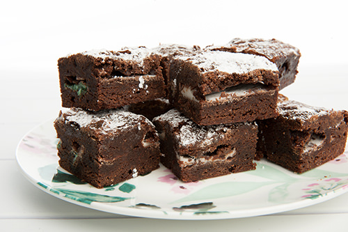 Chocolate Mint Brownie