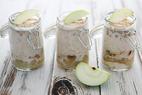 Apple Pie Overnight Oats