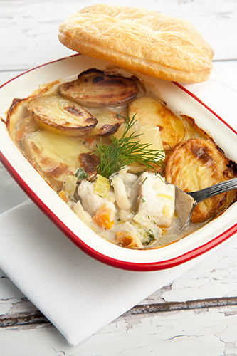 Leek and Fish Pie