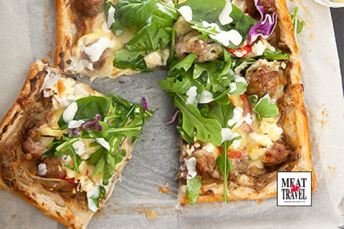 Pizza Puff Pastry Recipe Gourmet Crust