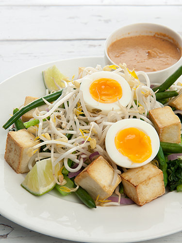 Balinese Gado Gado with Peanut Sauce