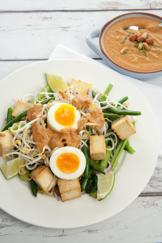 Gado Gado Salad w Satay Sauce Gado Gado Salad w Satay Sauce