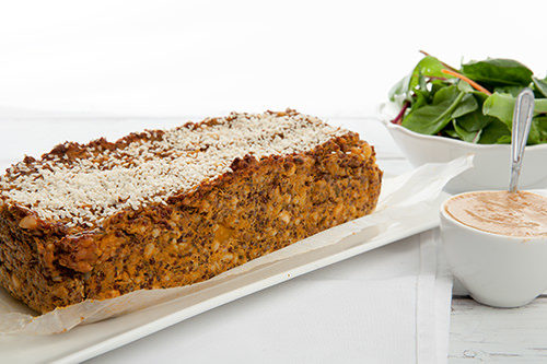 Pumpkin Lentil Loaf