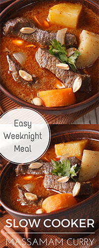 SLOW COOKER Massamam Curry Pin SLOW COOKER Massamam Curry