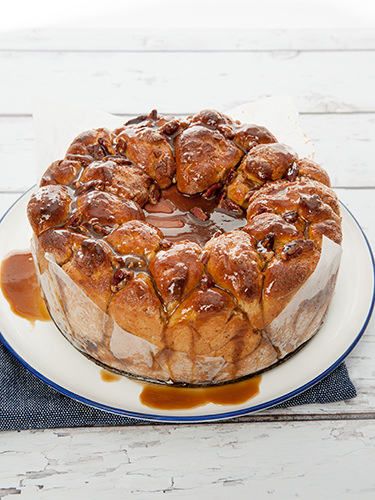 Salted Caramel Monkey Bread