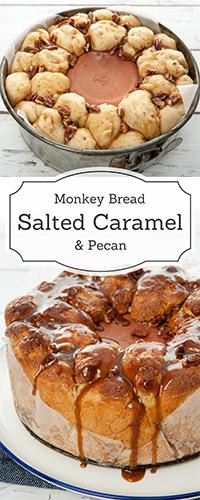 Salted Caramel & Pecan Monkey Bread PIN