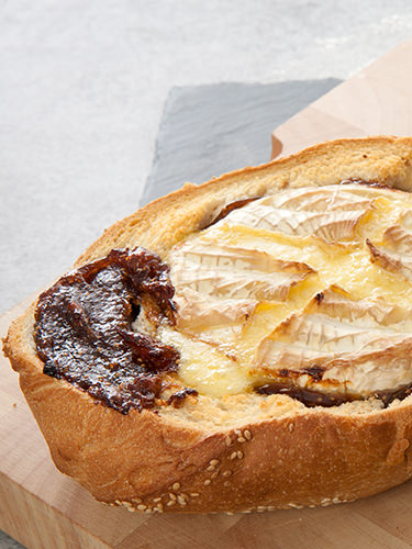 Crusty Melted Brie Cobb Crusty Melted Brie Cobb