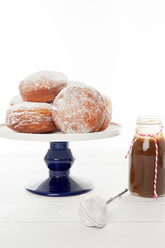 Donuts with Salted Caramel