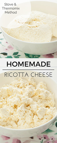 Homemade Ricotta Pin Me!