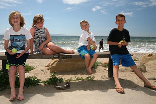 Kids at Santa Barbara
