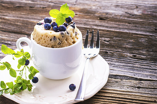 Lemon Poppy Seed Mug Cake