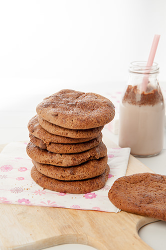 Malted Milo Choc Chip Cookies