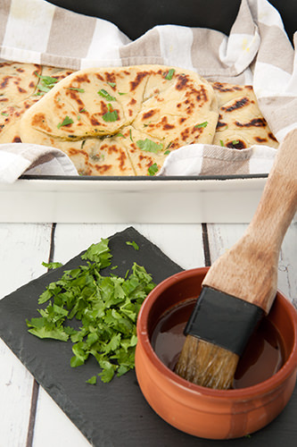 Naan Bread with Niter Kibbeh