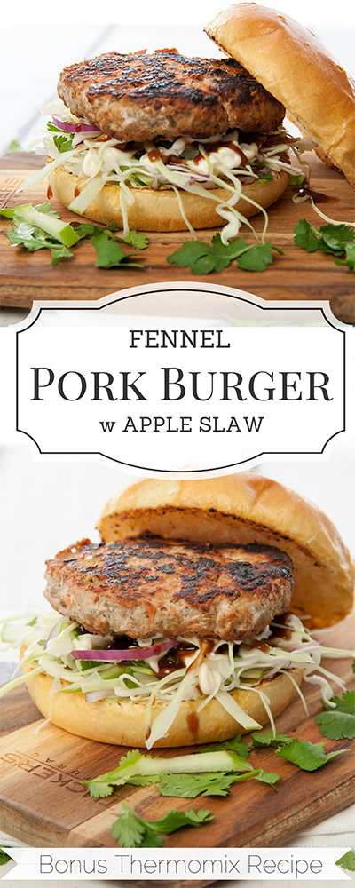 Fennel & Pork Burger Pin Fennel & Pork Burger Pin