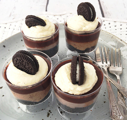 Mini Oreo Cheesecake