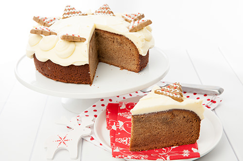 christmas gingerbread cake