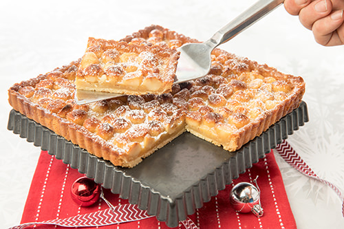 Caramel and Macadamia Tart