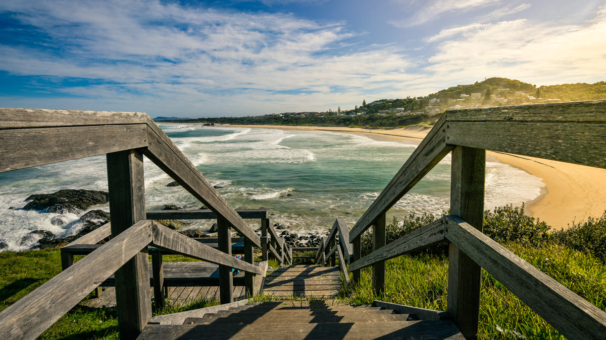 Port Macquarie Lighthouse Beach NSW Australia