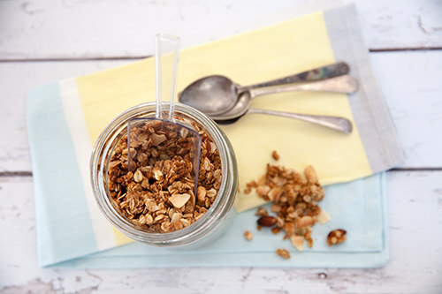 Vanilla and Roasted Coconut Granola Recipe