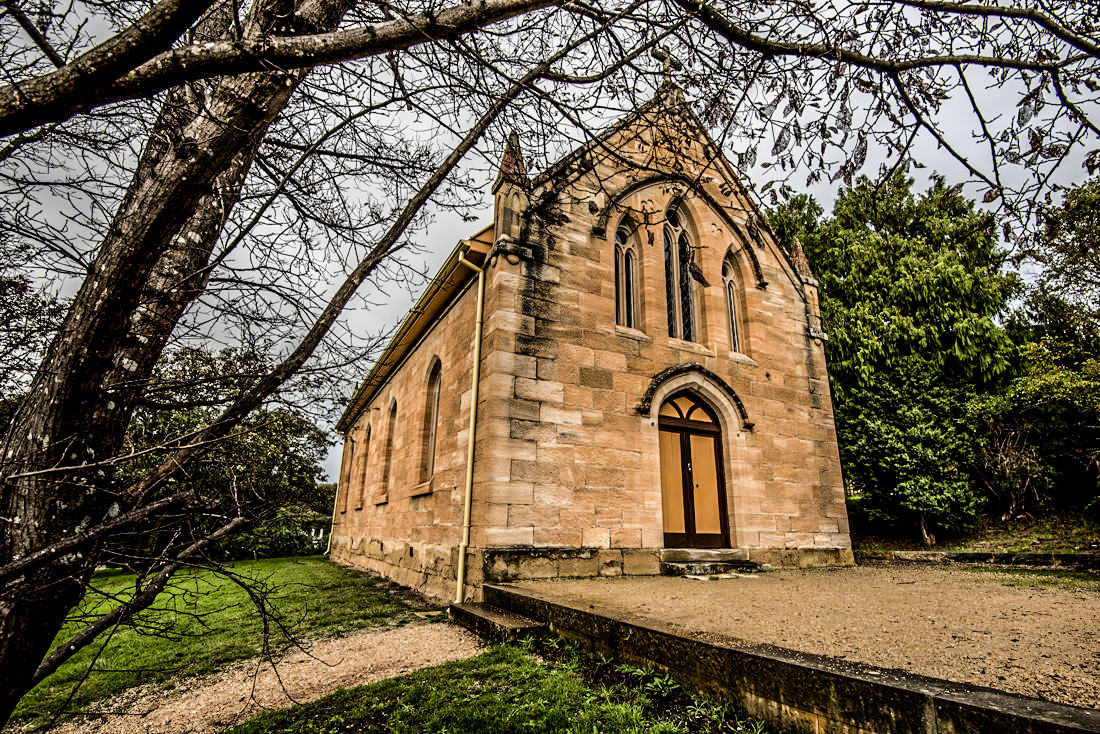 St Bernards Church in the village of Hartley