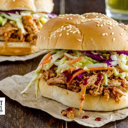 pulled pork burgers recipe