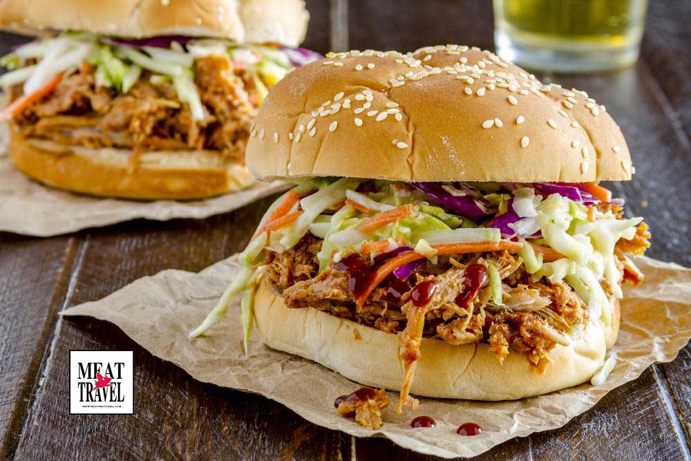 pulled pork burgers recipe