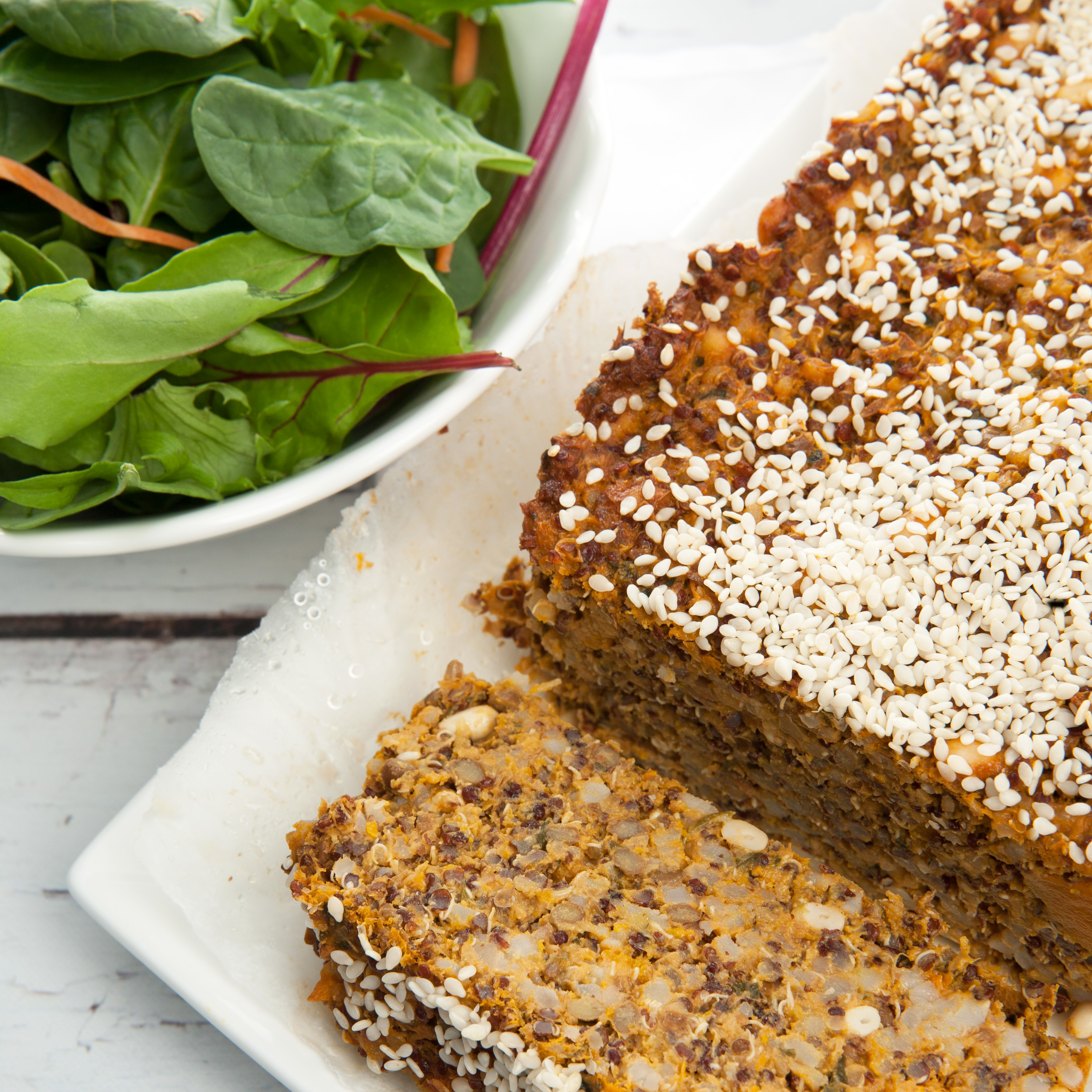 Close Up Quinoa Loaf