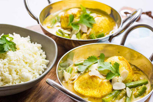 Indian Egg Curry Low Carb