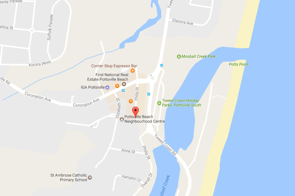 Map Of Pottsville Nsw Visit Pottsville Markets On The Nsw North Coast - Arts, Crafts & Delicious  Food To Eat