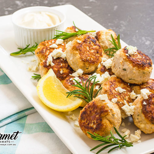 Chicken and Feta Meatballs