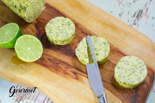 Cilantro Lime Compound Butter Condiment