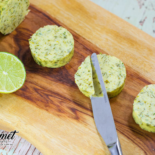 Cilantro Lime Compound Butter Condiment