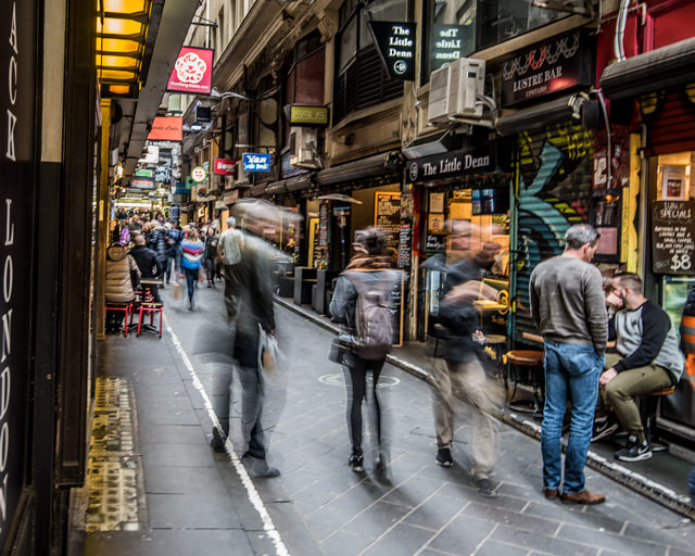 Laneway cafe's Melbourne