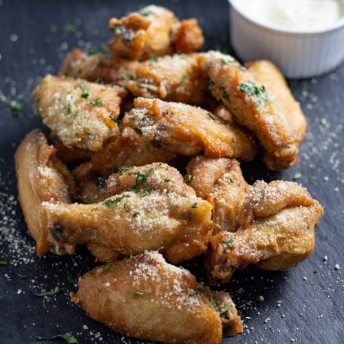 Garlic Parmesan Chicken Wings