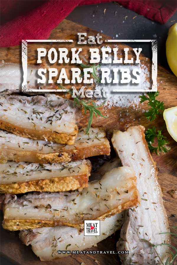 How to make Lemon Herb Pork Belly Spare Ribs in the Oven