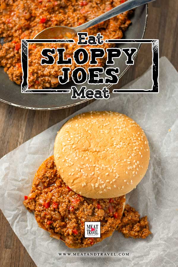 Homemade Sloppy Joes - American comfort food recipe