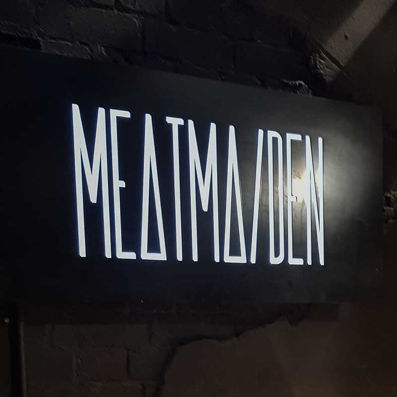 Meatmaiden Bar & Grill on Little Collins St, Melbourne, Australia